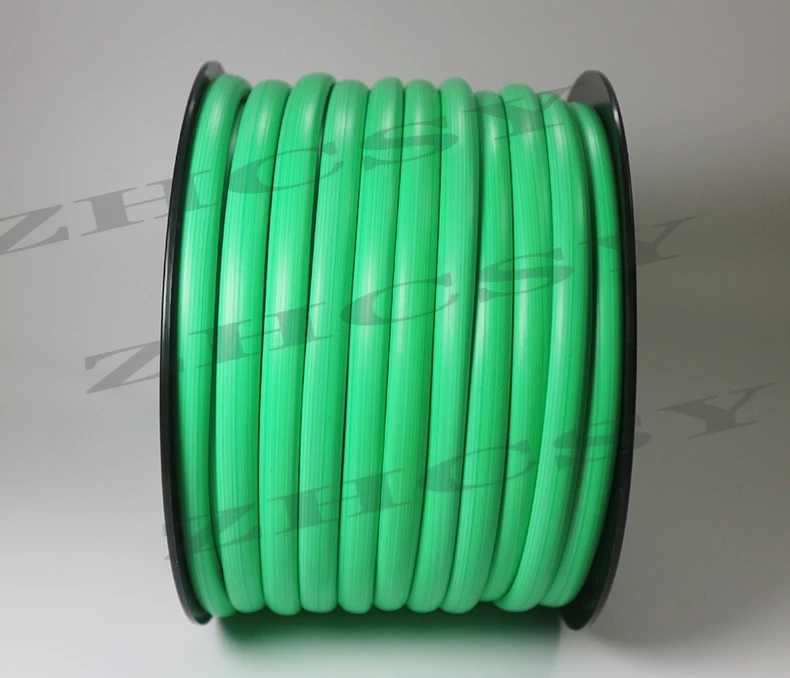 Free shipping green color PVC tube PVC sleeve for tube printer, wire marking machine ,cable ID printer, electronic lettering