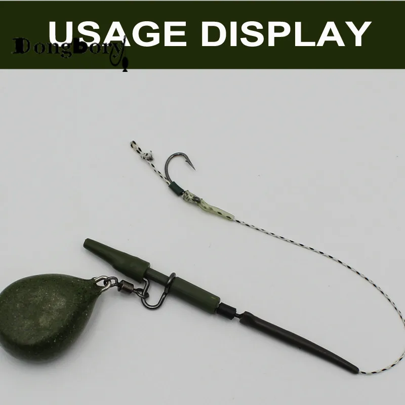 Kit conectores giratorios alta resistencia para aparejos de carpa - imagen 5