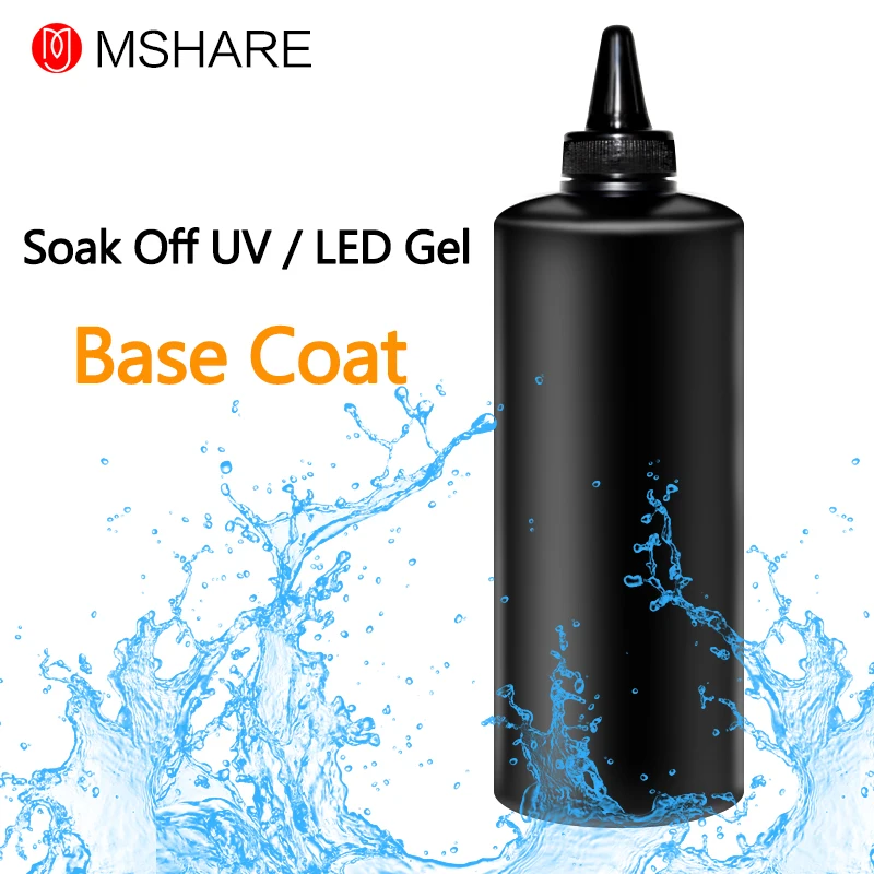 MSHARE 1KG Base Coat / Top Coat / Tempered No Wipe Top Coat / No Wipe Matte Top Coat / Blooming Gel / Reinforcement Gel