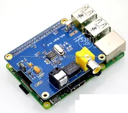 Hifi digiデジタルサウンドカードi2spdif光ファイバーrca raspberry pi 3 /2 b