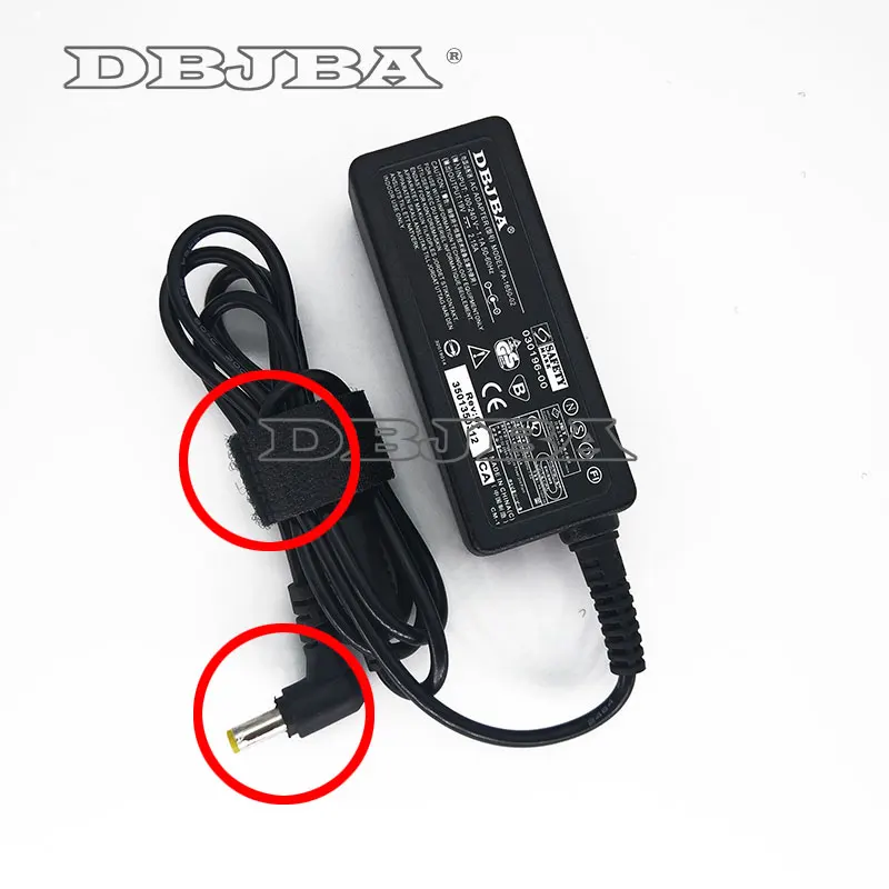 

Notebook AC Adapter 19V 2.15A 40W Laptop Charger For Acer Aspire One A150 D150 D260 D270 D250 W500 Chromebook C710 power Q