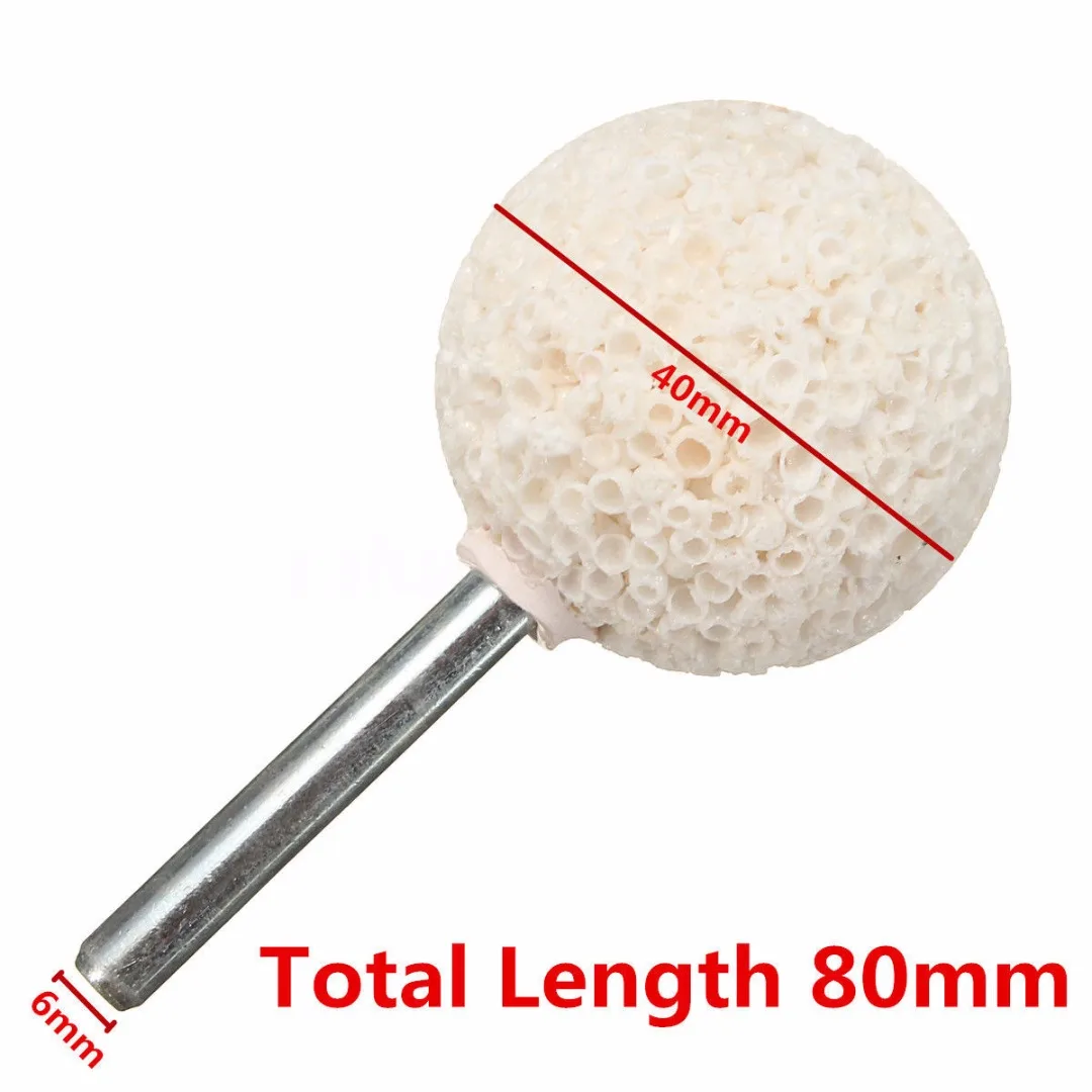 6mm*40mm Car Tyre Grinding Head Tyre Repair Tool Rasp Puncture Buffer Golf Ball