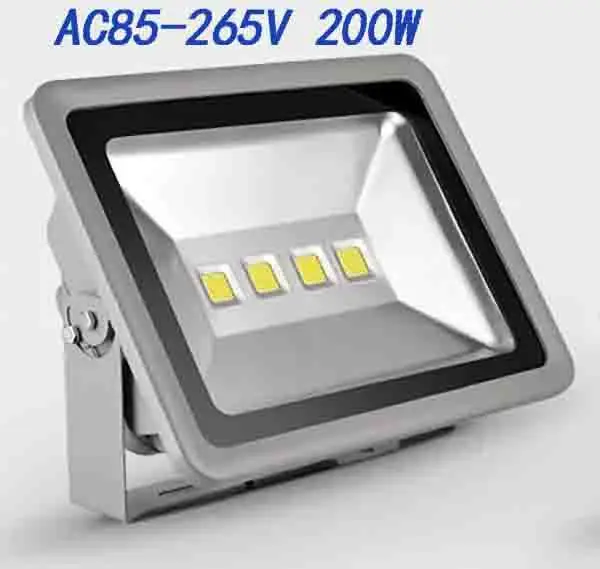 

Outdoor led floodlight 100W 150W 200W LED Waterproof wash flood 85-265V street lamp luminaire Tunnel lights High brightness