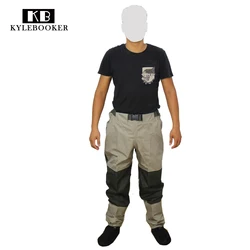 Fly Fishing Hunting Wading Pants Men Breathable Waist Waders Waterproof  Windproof Outdoor trousers  hunt gear