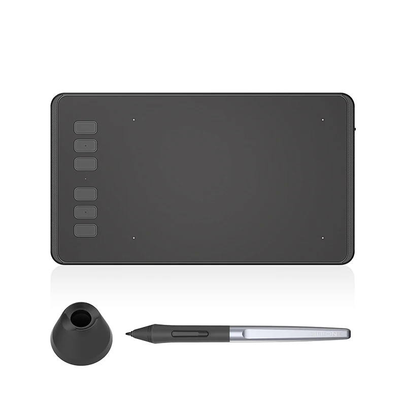 HUION Inspiroy H640P Drawing Tablets Graphics Pen Tablet with 8192 Pressure Levels Battery-Free Digital Stylus with USB-C OTG