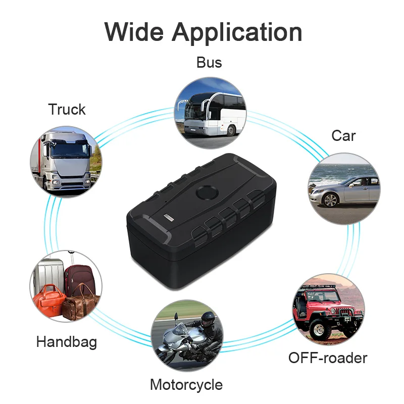 

Car GPS Tracker LK209C 20000mAh LK209B 10000mAh Long Standby Magnet Vehicle GPS Locator Waterproof Shock Drop Alarm Free Web APP