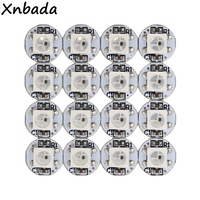 20~1000PCS WS2812B WS2812 4-Pin Led Chip Strip&Heatsink DC5V 5050SMD RGB WS2811 IC Built-in