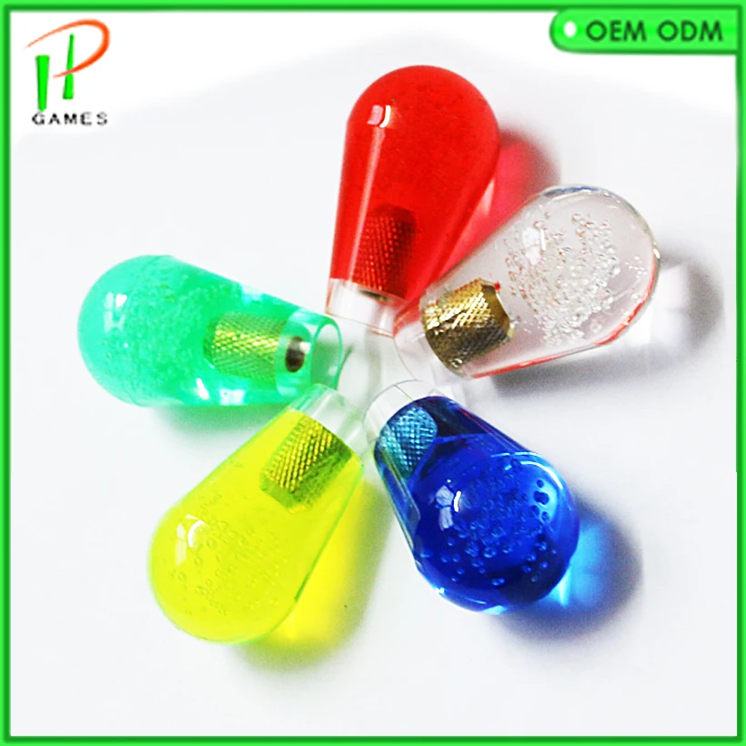 5pcs Oval Clear top ball ZIPPY / SANWA joystick ball head Arcade Fight rocker American style joystick ball 5 colors