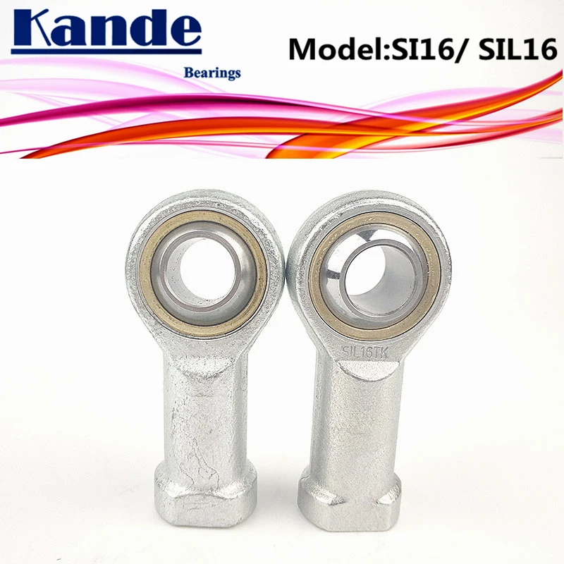 

Подшипники Kande PHSA16 PHSAL16 SI16T/K SI16 SI16LT/K SI16L SI16T, 2 шт., концевой подшипник M16 SI16T SIL16T