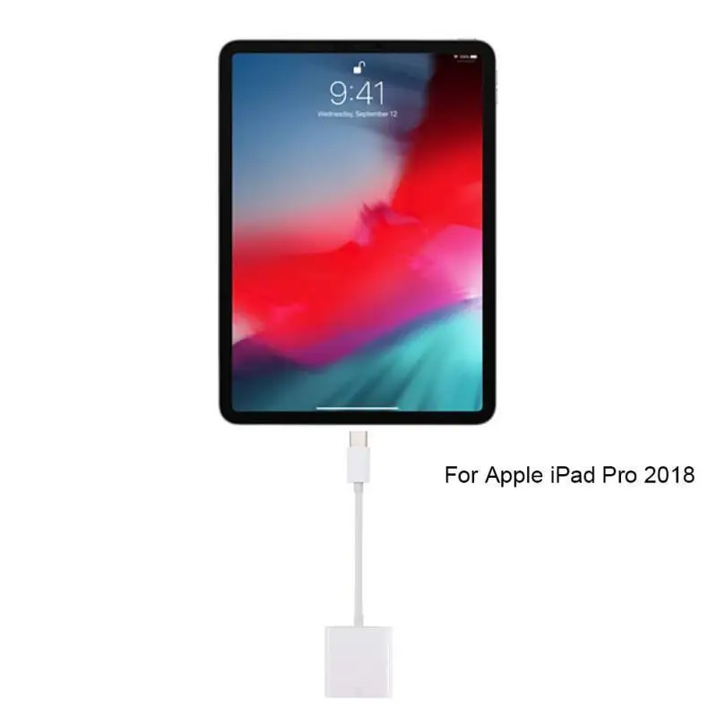 USB Tipe C Untuk SD Kartu Kamera Reader OTG Kabel Adaptor Untuk Ponsel Tablet Ipad Pro untuk Huawei P20 lite Pro Nova 3 4 Galaxy S9 S8