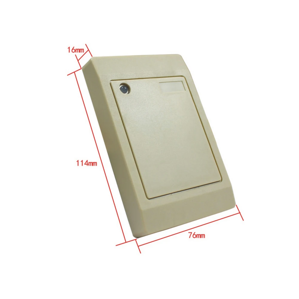 Double frequency 125kHZ&13.56MHZ RFID Card Reader Without Keypad WG26/34 Access Control RFID Reader for Door Access controller