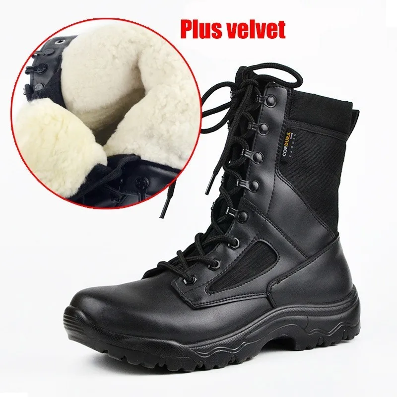 Men Outdoor Waterproof Hiking Shoes Male Desert Mesh Boots For Non-slip Wear Sports Climbing Winter Shoes
