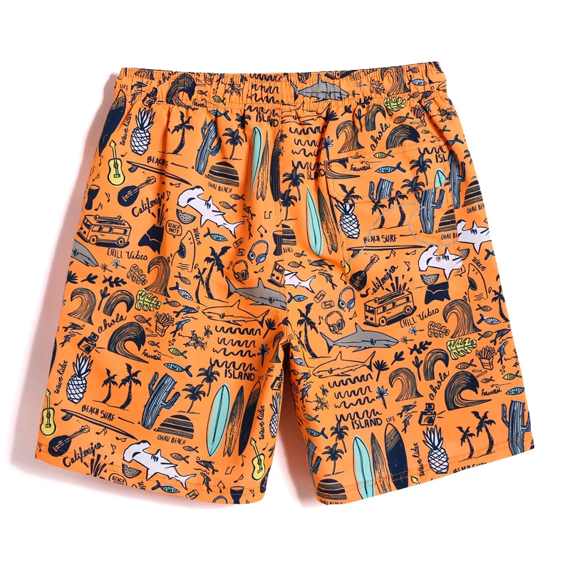 Gailang Brand Mens Casual Shorts Summer Beach Swimwear Men Boardshorts Board Short 2019 Quick Dry Swimsuits Man Jogger Trunks