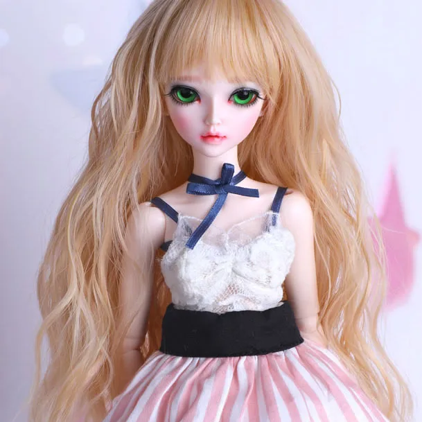 Happy Amethyst doll 1/4 bjd doll sd doll MiniFee Chloe Doll (free eyes + free make up)