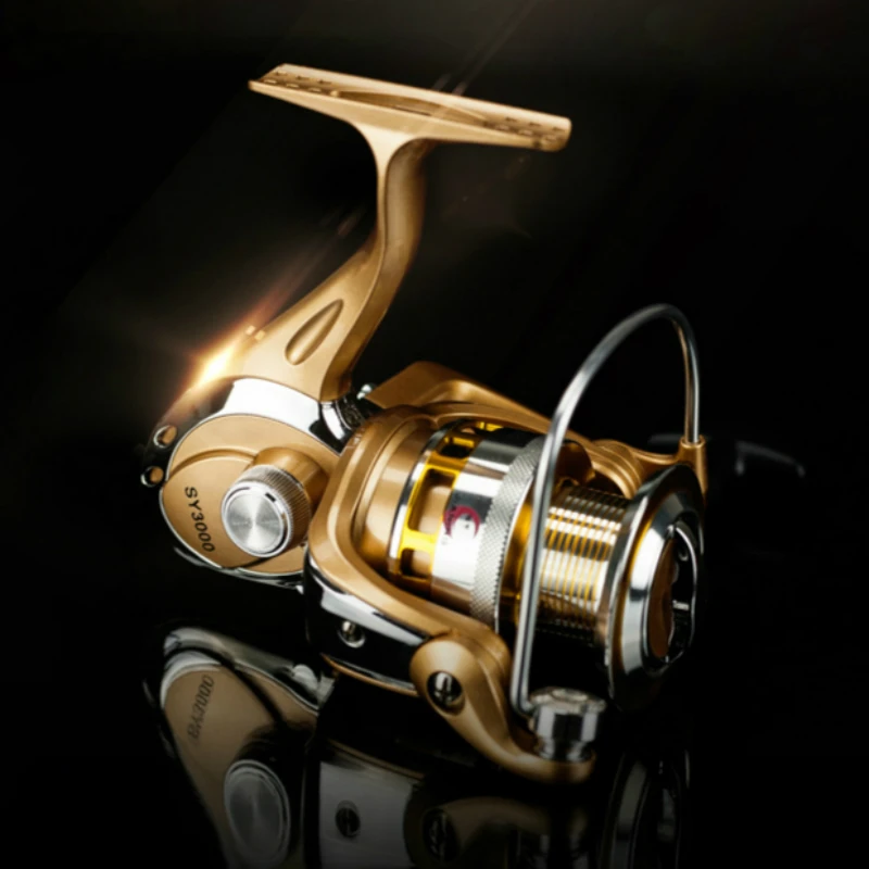 13+1 Bearings Pre-loading Spinning Wheel 5.5:1/5.2:1/4.1:1Gear Ratio Fishing Reel For Spinning High Quality Metal Fiishing Tool