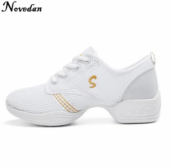 Big Size 44 Dancing Shoes For Women Jazz Sneakers Ladies Modern Street Dance Shoes