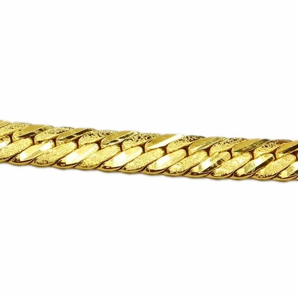 Gold Color Men Jewelry Drop Shipping,Wholesale Yellow Gold Plated 12mm Bracelet For Man 8inch Fashion Bracelet