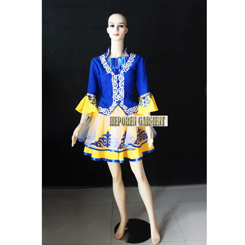 

High Quality Custom Made Woman Or Man Russian National Costumes,Traditional Performance Folk Dancing Dresses For Lovers