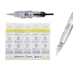 Tattoo Cartridge Needles 1RL 3RL 5RL Sterile Permanent Makeup Eyebrow Lip Eyeliner Microblading Needle Tips Disposable Supplies