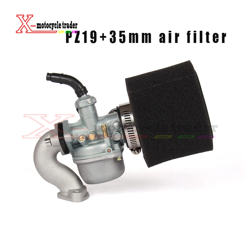 

PZ19 19mm Carb Carburetor + 35mm Air Filter For ATV Quad Dirt Pit Trail Motor Bike Go Kart 50cc 70cc 90cc 110cc 125cc