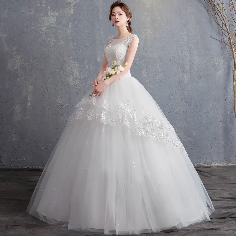 Vestidos De novia Vintage De encaje con lentejuelas, vestidos De novia De talla grande, Princesa De ensueño dulce y elegante, CC, nueva moda, 2022