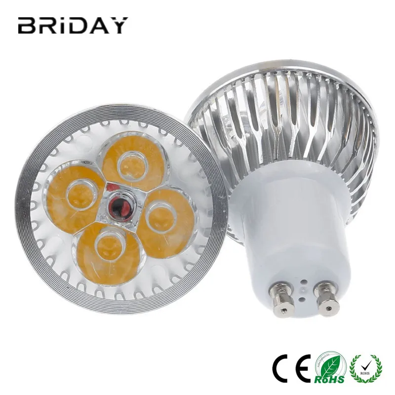 Foco LED de alta potencia GU5.3 MR16, bombillas MR 16 AC y DC 12V GU 5,3, ca 110V, 220V, regulable 9W, 12W, 15W