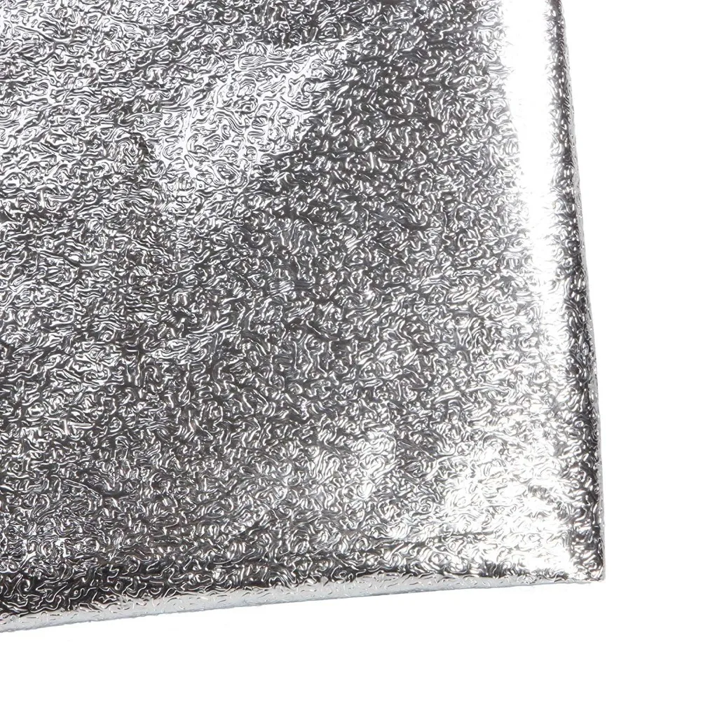 1.2m 47x39in Silver Shiny Self-adhesive Waterproof Aluminum Foil Tin Foil for DIY Reflector for Studio Shooting