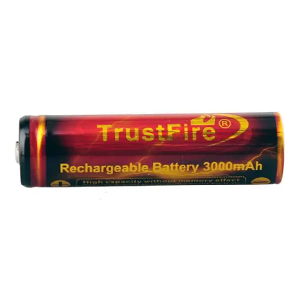 4pcs/lot  100% original Trustfire 18650 Battery 3.7v 3000mAh By Camera Torch Flashlight 18650 Rechargeable Batteries