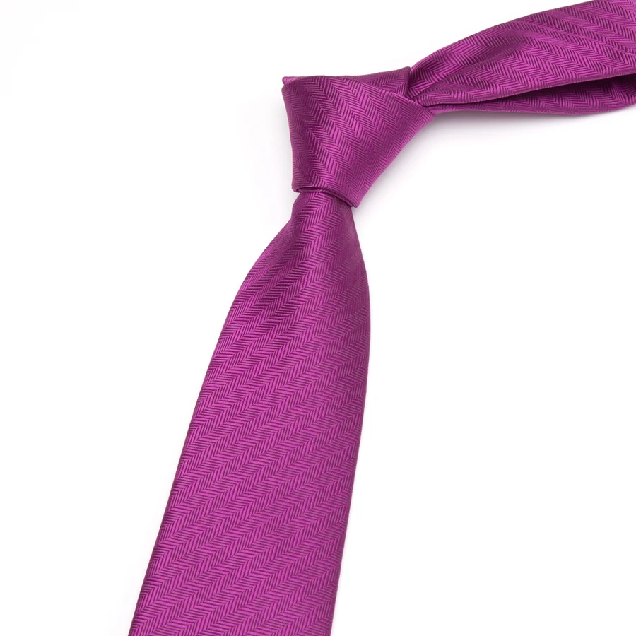 Mens Cravatte A Righe 8 centimetri di lusso s 'cravatta Degli Uomini di Cerimonia Nuziale del Regalo di Modo Cravatte Gravata Cravatta per Uomo vestito di Affari Bowtie fucsia viola