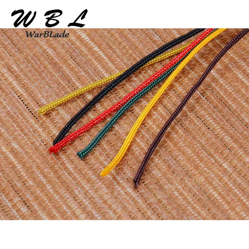 0.8mm 1mm 1.5mm 2mm Cotton Nylon Cord Thread Cord Chinese Knot Macrame Cord Braided String DIY Rope Bead Bracelet Jewelry Making