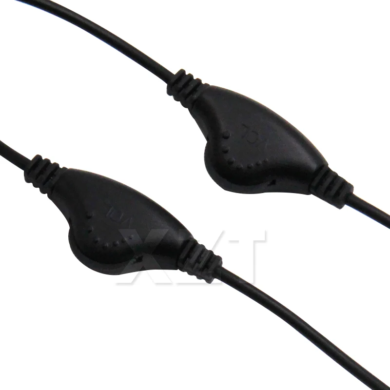 3.5mm Headphone Stereo Audio Y Splitter Cable Cord With Separate Volume Controls Z17