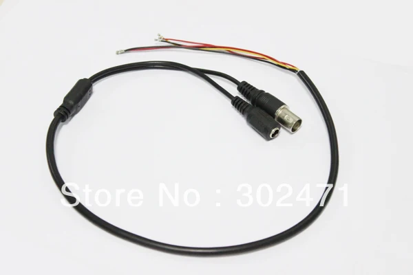 5 Pin(2P 2.0mm 3P 1.5mm)  Black  Cable for CCTV Camera