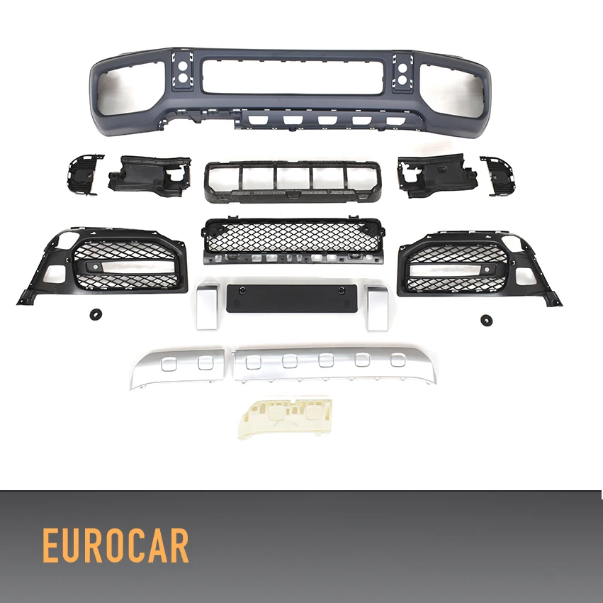 2019 G class g63 style front bumper for w464 g class g55 g500 g65 car bumpers newest body kit