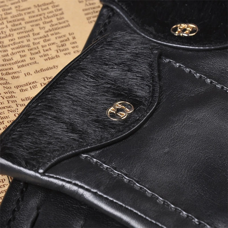 genuine-leather-women-gloves-female-100-lambskin-leather-gloves-for-women-wrist-fur-thin-velvet-lined-l148nq-1