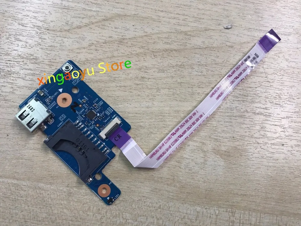 For Acer Aspire E 15 ES1-512 ES1-531 USB Power Button Board + Cable 448.03704.0011 100% Test ok