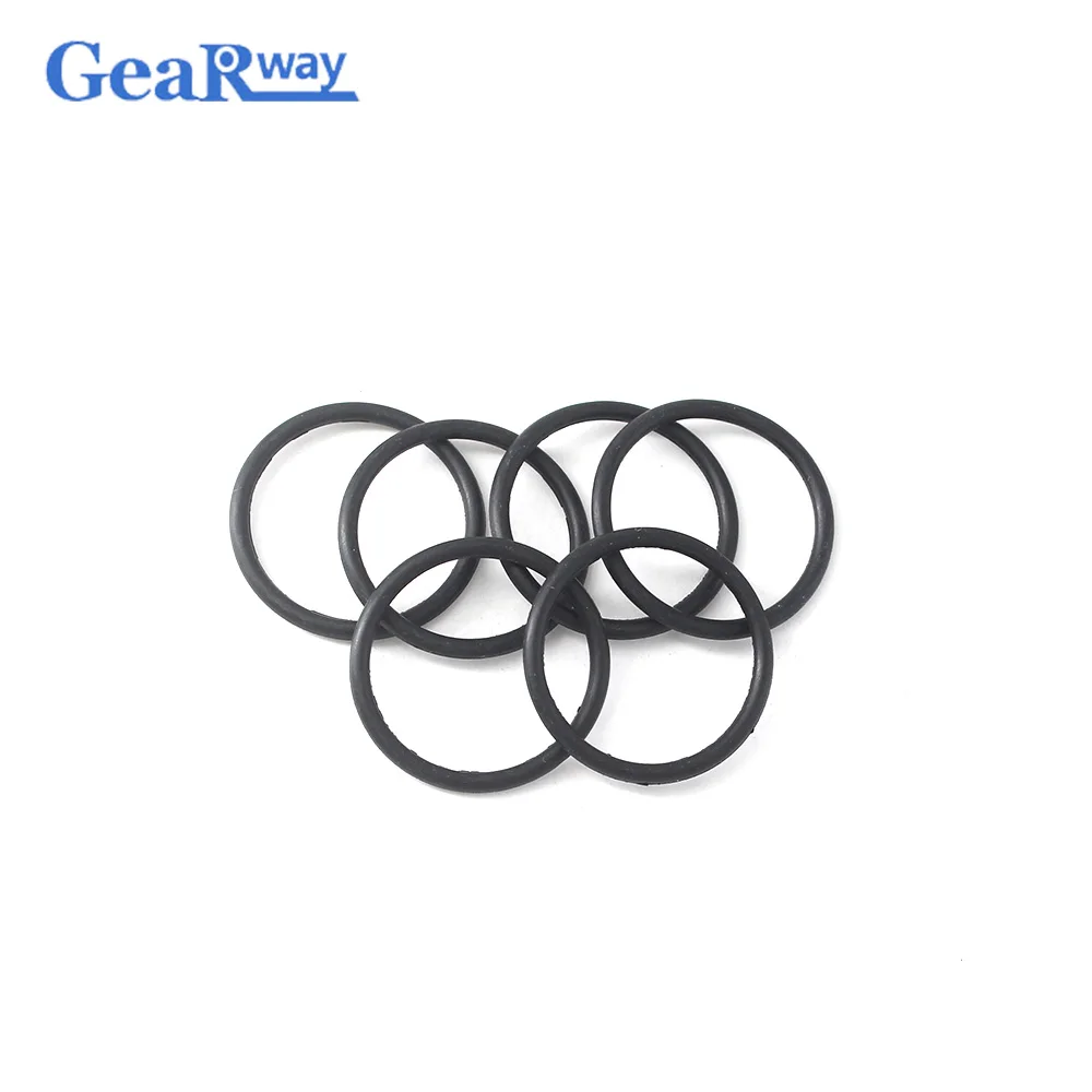 Black Rubber O Ring Seals 2.65mm CS NBR O Ring Seal Gasket 71/73.2/74.5/75/136/140mm ID 70SH Hardness O Ring Sealing Gasket