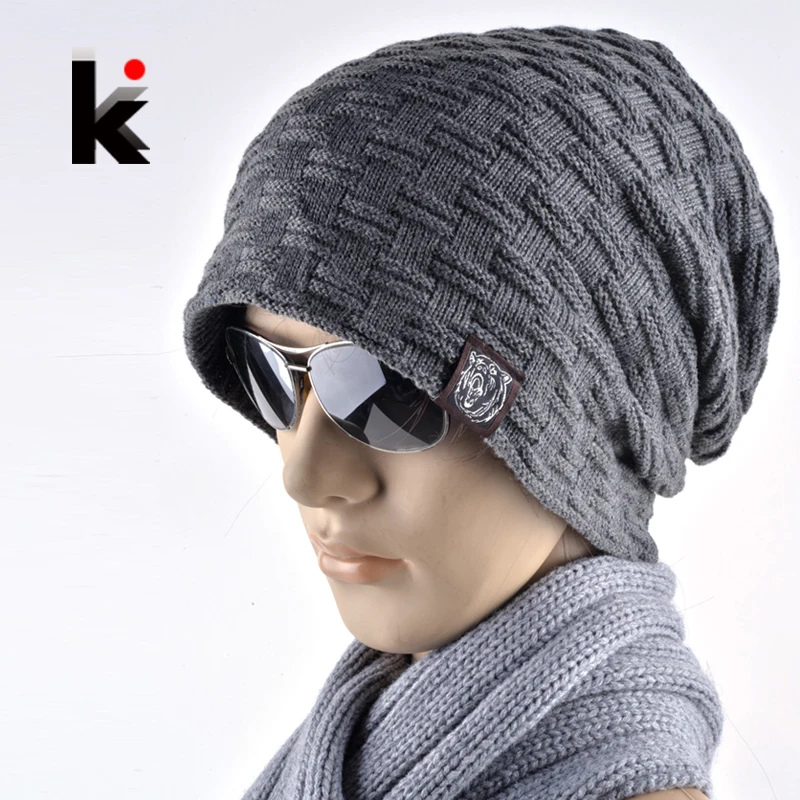 Autumn And Winter Bonnet Hats For Men and Women Beanie Stocking Hat Casual Keep Warm Knitted Hat Skullies&Beanies 7 colors