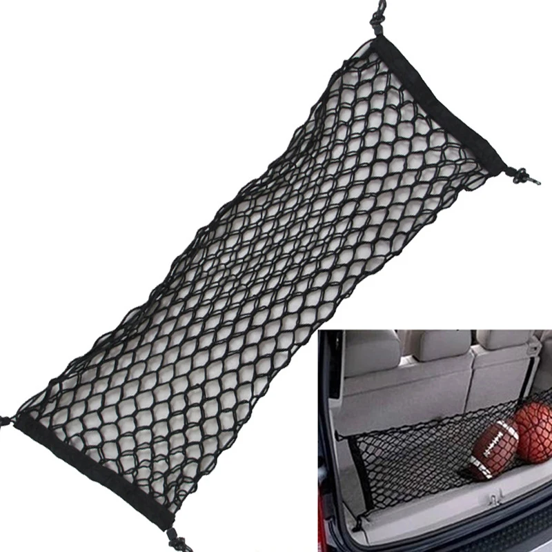 HOT New Car Nylon Elastic Mesh Net Car hatchback Rear Luggage Cargo Trunk Storage Organizer