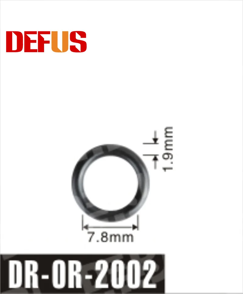 50 Pcs/bag 5 Bags Fuel Injector Filter O-ring Plastic Cap Auto 195500-4450 195500-3170 DF-RK-0015 Factory Best Sale