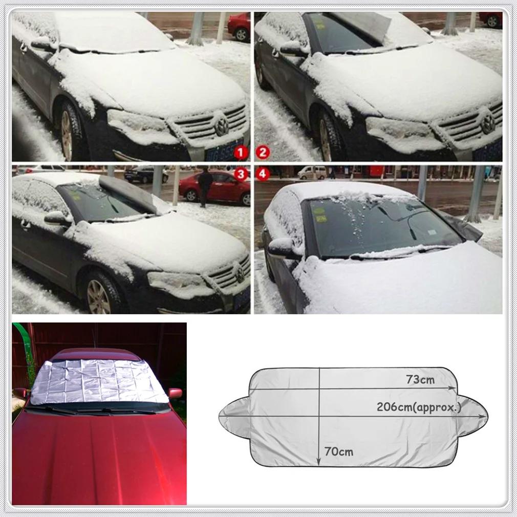 2018 new car Snow Ice Sun Shade Dust Prevent Window Cover for YAMAHA Renault Trucks Dacia Citroen Kenworth Infiniti