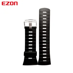 Ezon-pulseira de relógio de borracha de silicone original, acessórios esportivos para l008 t023 t029 t031 g2 g3 s2 h001 h009 t007 t037 t043