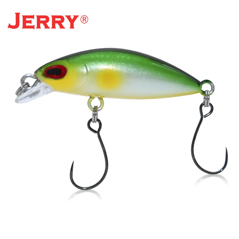 Jerry Diamond Trout Micro Wobbler Crank Fishing Lures Floating Ultralight Stream Area Rock 35mm 1.8g Artificial Bait