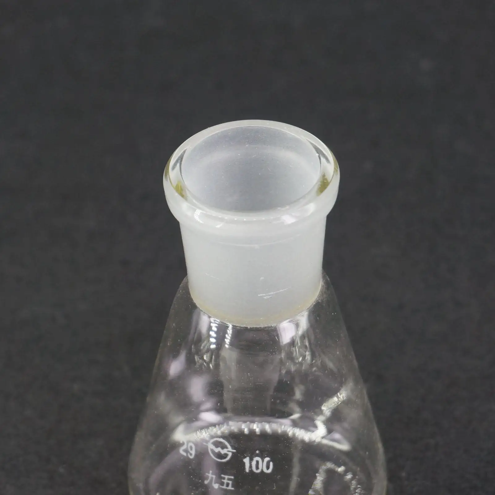 100 Ml Quickfit Bersama 29/32 Lab Conical Flask Erlenmeyer Boro Kaca Lulus