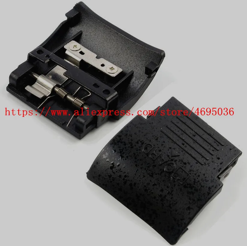 New SD Memory Card Chamber Door Cover For Nikon D90 With Spring and Metal Plate Camera