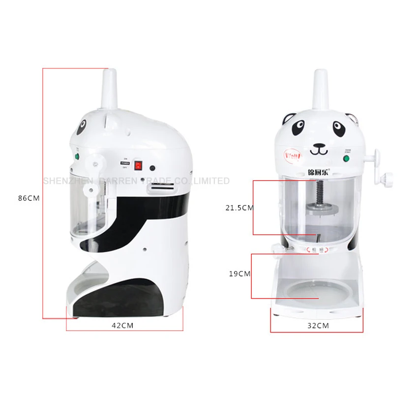 뜨거운 판매 새로운 고품질 220V 350W 90 키로그램/시간 자동 아이스 메이커 전기 얼음 기계 홈 상업 사랑스러운 홈 대용량