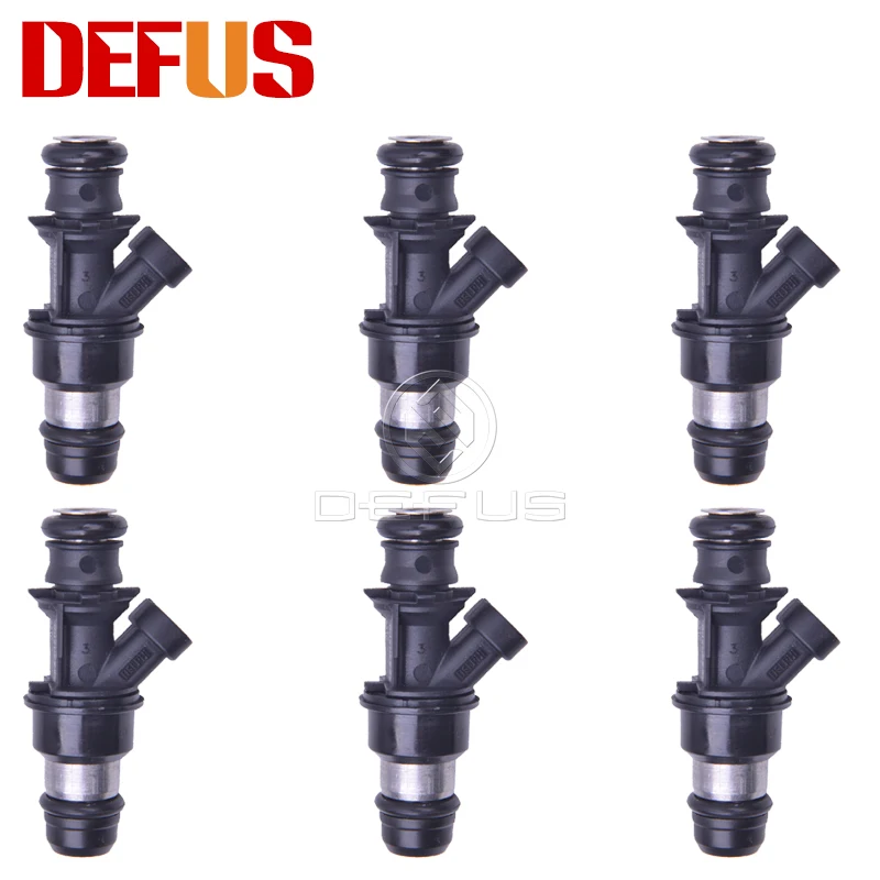 

DEFUS 6X OEM 25320288 Fuel Injector For GMC Chevy Cadillac 4.8L 5.3L 6.0L 99-07 17113698 Nozzle Injection Engine Valve Petrol