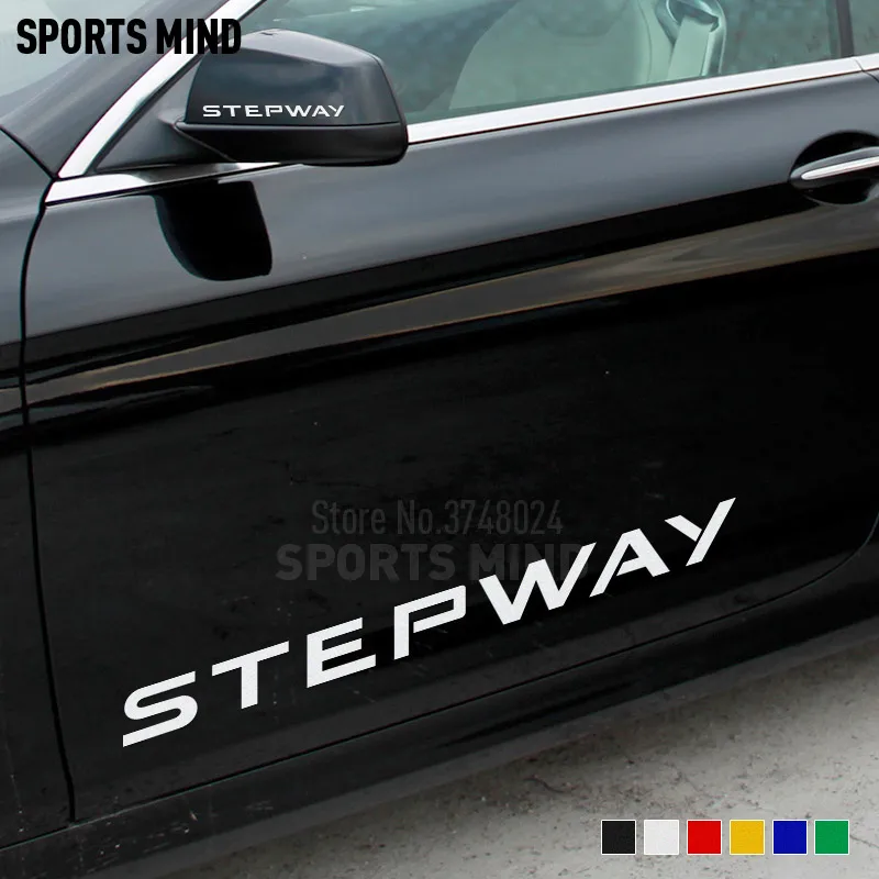 2 Pieces Car Styling Automobiles Car Sticker Decal For Renault Dacia Duster Logan Lodgy Sandero Dokker Stepway Car Accessories view 6