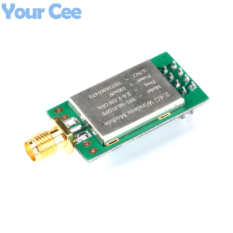 E01-ML01DP5 Ebyte 20dBm 2100m Long Range nRF24L01P+PA+LNA 2.4G Wifi Wireless Transceiver Module ML01DP5 Antenna with Shield