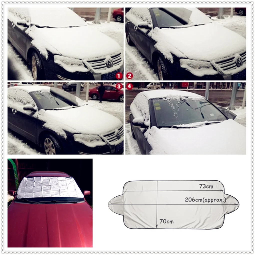 2018 new car Snow Ice Sun sunshine Dust Prevent Window Cover for Renault Initiale Fluence Alpine Wind R-Space