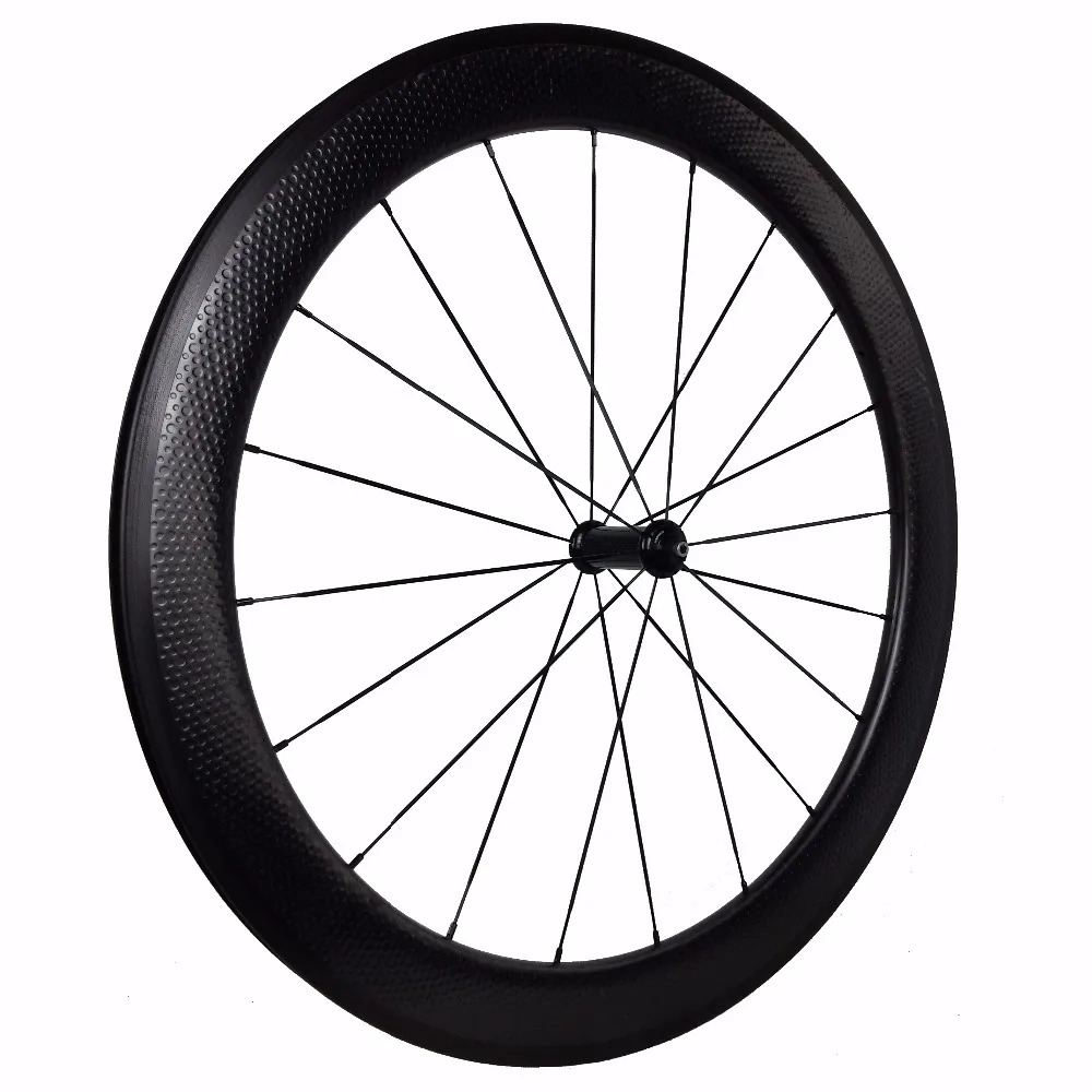 Free Warranty!Cycling Dimple Wheelset Carbon Clincher 50mm Wheels 700C Road Bike Composite Basalt Surface Golf Ball V Brake Rim